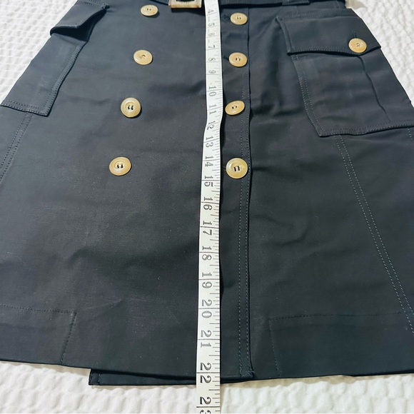 Pedro Del Hierro Buttondown Black Skirt - Picture 7 of 7